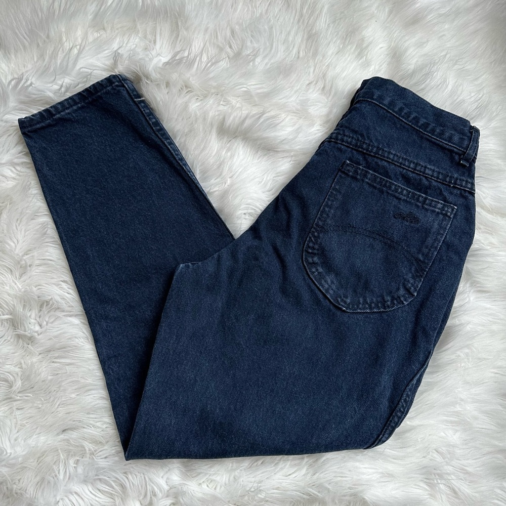 Vintage • Chic Brand High Waist Dark Wash Denim